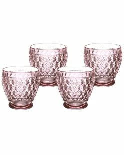 Discount 🧨 Villeroy & Boch Boston Set Of 4 Colored Shot Glasses Home Drinkware ⭐