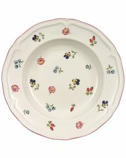 Promo 🛒 Villeroy & Boch Petite Fleur Rim Soup Bowl Home Dinnerware 💯