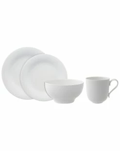 Best Sale ⌛ Villeroy & Boch New Cottage 4pc Place Setting Home Dinnerware ⭐