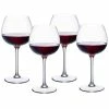 Promo 🤩 Villeroy & Boch Purismo Bar Set Of 4 Red Wine Glasses Home Drinkware 🎉