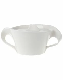 Coupon ???? Villeroy & Boch New Wave 8.75oz Covered Sugar Bowl Home Serveware ????