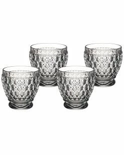 Best deal 🌟 Villeroy & Boch Boston Set Of 4 Colored Shot Glasses Home Drinkware ✔️