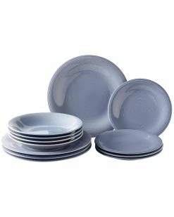 Budget 🧨 Villeroy & Boch Color Loop Horizon 12PC Plate Set Home Dinnerware 🛒