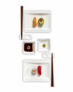 Flash Sale ???? Villeroy & Boch New Wave Set Of Two 8pc Sushi Sets Home Serveware ????