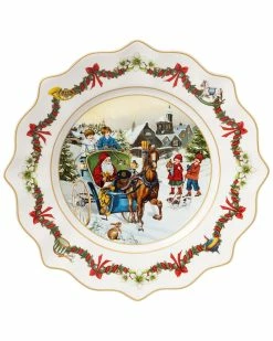 Cheapest ✔️ Villeroy & Boch Annual 🎄 Christmas Edition Salad Plate 2022 Home Dinnerware ⭐