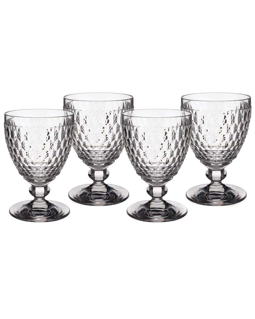 Discount ???? Villeroy & Boch Boston Goblet : Set Of 4 Home Drinkware ❤️