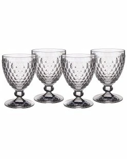 Top 10 🤩 Villeroy & Boch Boston Set Of 4 Clarets Home Drinkware 🛒