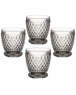 Best reviews of ✨ Villeroy & Boch Boston Set Of 4 Double Old Fashioned Glasses Home Drinkware 🤩