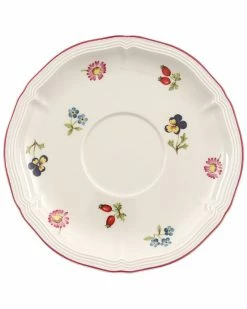 Hot Sale 🛒 Villeroy & Boch Petite Fleur Breakfast/Soup Saucer Home Dinnerware ✔️