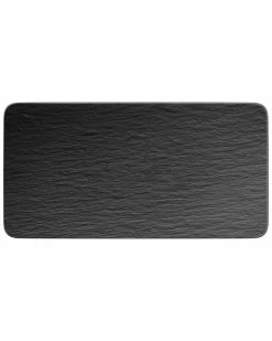 Discount ???? Villeroy & Boch Manufacture Rock Serving Dish Home Dinnerware ????