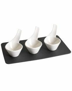 Best deal ⌛ Villeroy & Boch New Wave 4pc Dip Set Home Serveware 🔥