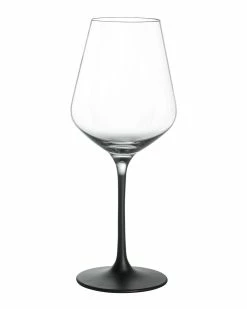 Outlet 🧨 Villeroy & Boch Manufacture Rock Wine Glasses (Set Of 4) Home Drinkware 😉