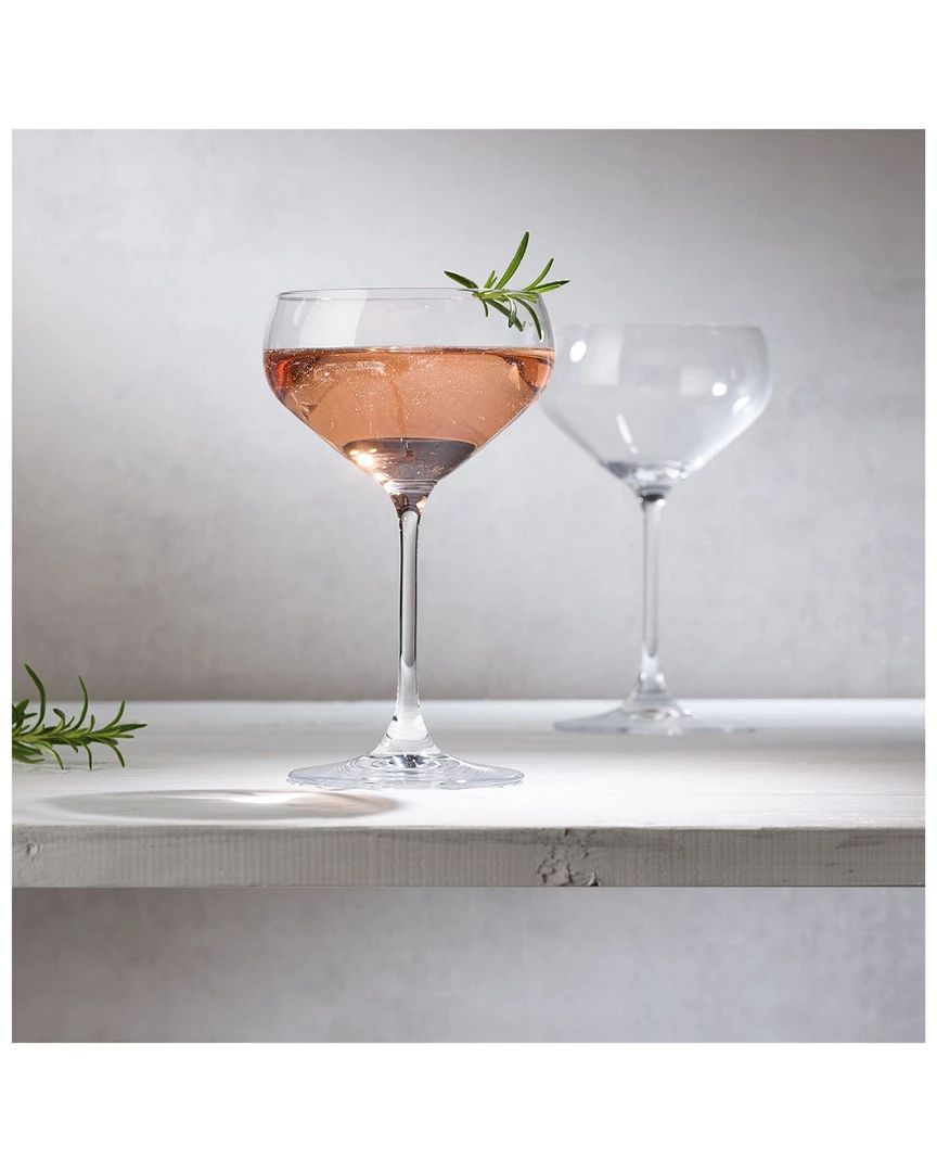 Discount π Villeroy & Boch Purismo Bar Set Of 2 Champagne Coupes Home Drinkware π - Image 2