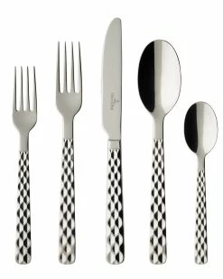 Deals 🎉 Villeroy & Boch Boston Cutlery 5 Piece Place Setting Flatware Home Flatware & Cutlery ✨