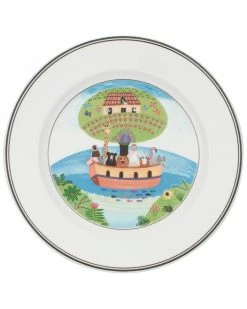 Cheap 😍 Villeroy & Boch Design Naif Noah's Ark Salad Plate Home Dinnerware 🤩
