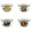 Deals ⌛ Villeroy & Boch French Garden Modern Fruits Set Of 4 Bowls Home Dinnerware 🔔