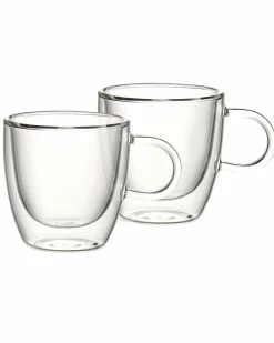 Wholesale 🛒 Villeroy & Boch Artesano Set Of 2 Hot Beverages Cups Home Drinkware 👏