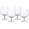 Discount 👍 Villeroy & Boch Set Of 4 Purismo Special Brandy Glasses Home Drinkware 💯