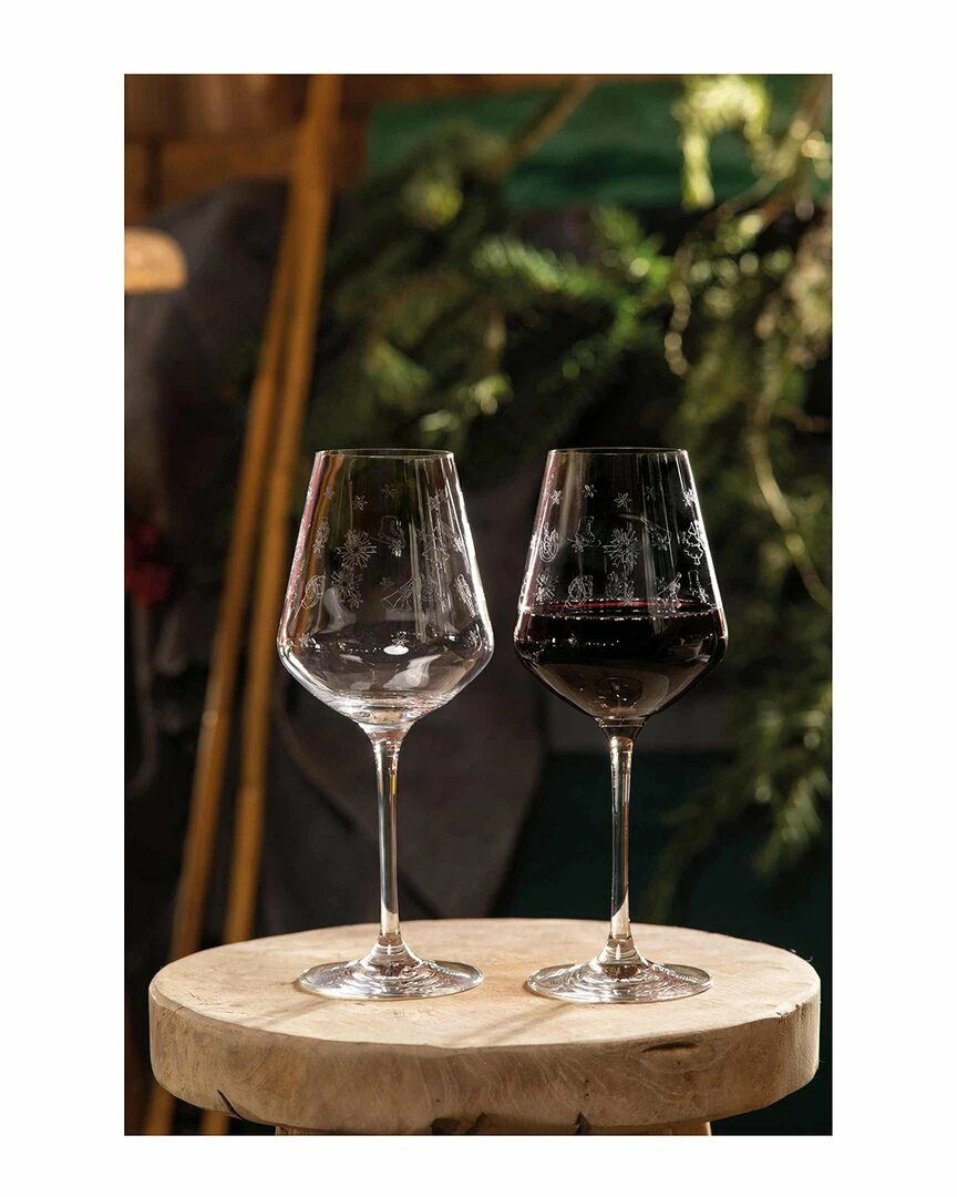 Hot Sale π Villeroy & Boch Toy's Delight Stems Red Wine Pair Home Seasonal π - Image 3