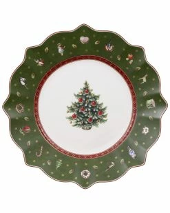 Deals ✨ Villeroy & Boch The Toy's Delight Tree Salad Plate Home Seasonal 🔔